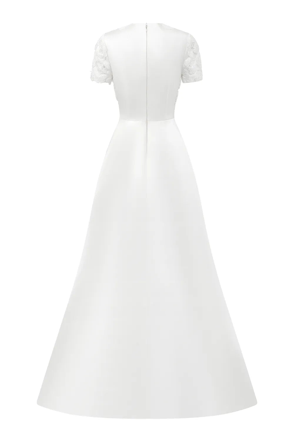 Short Sleeves Flared A-Line Dress