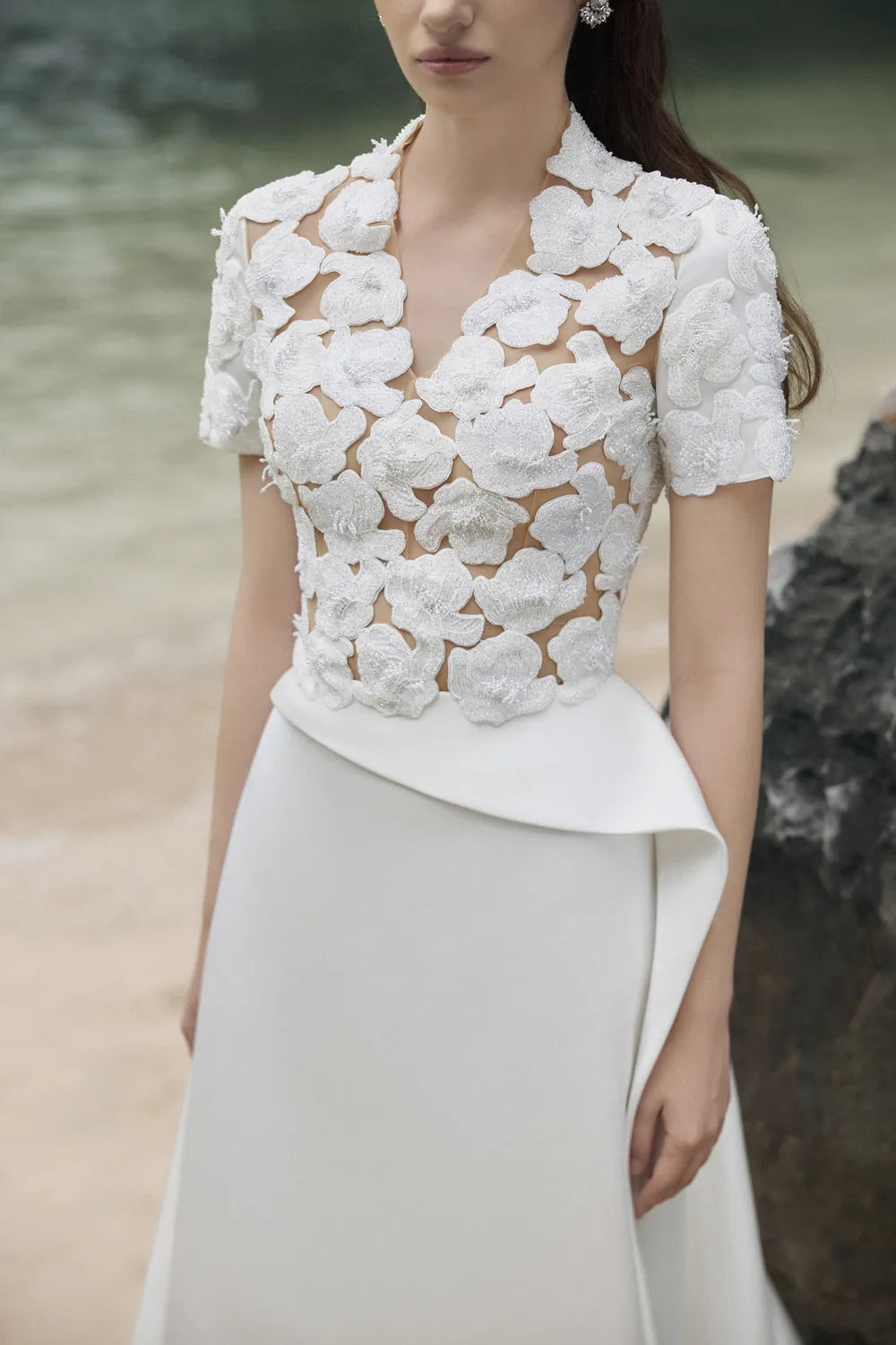 Short Sleeves Flared A-Line Dress