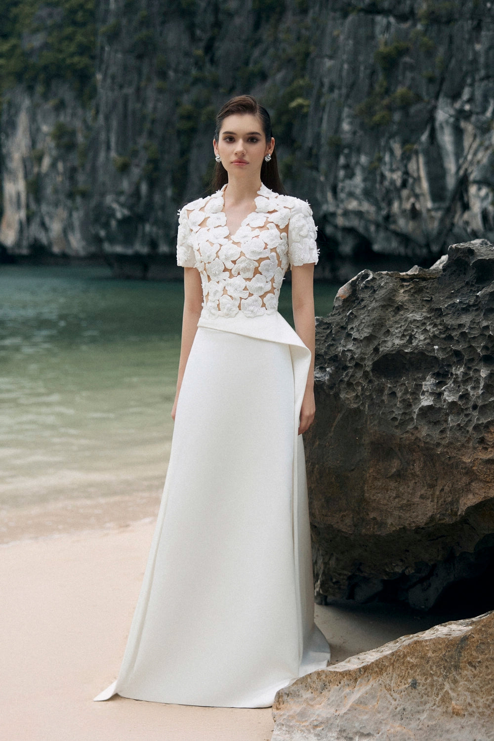 Short Sleeves Flared A-Line Dress