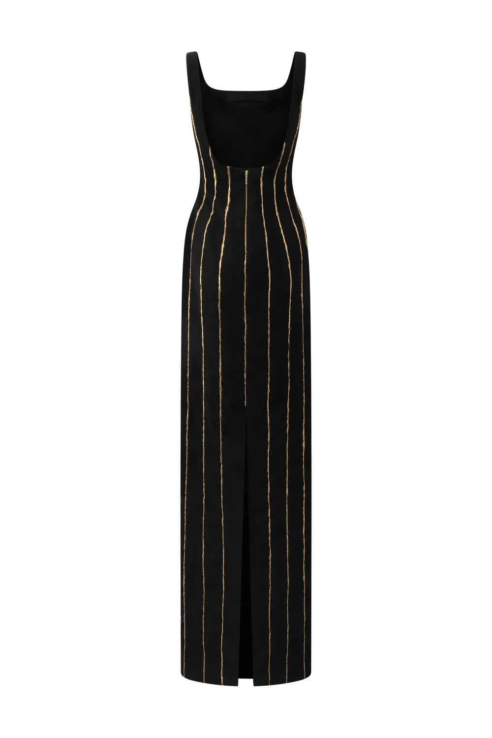 Strappy Golden Line Dress