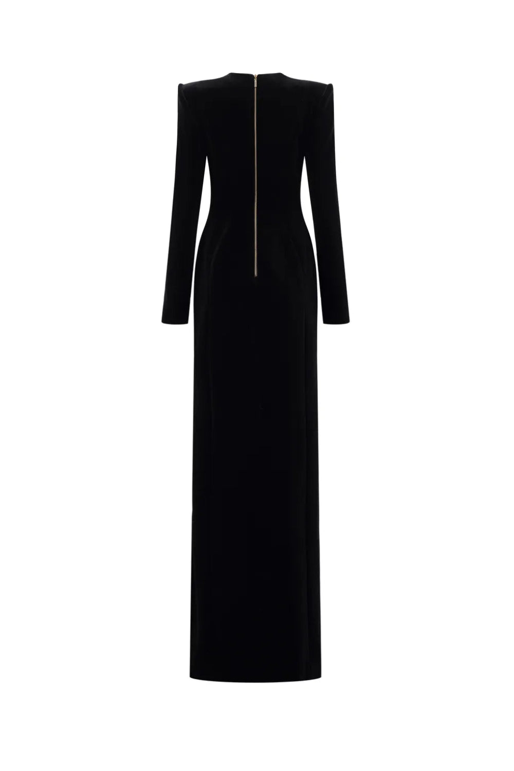 Long Sleeve Side Slit Dress