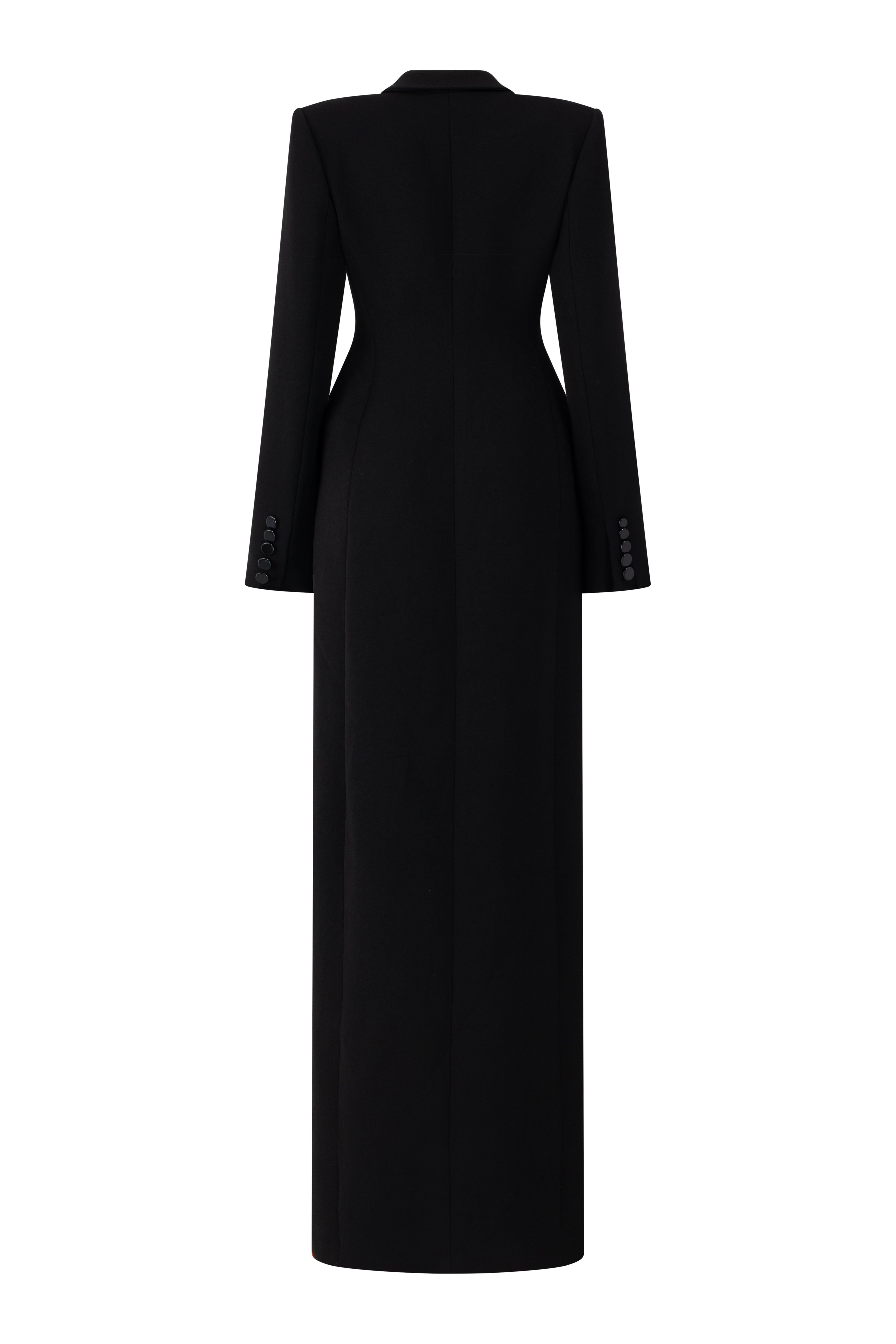 Long Sleeve Peak Lapel Trenchcoat