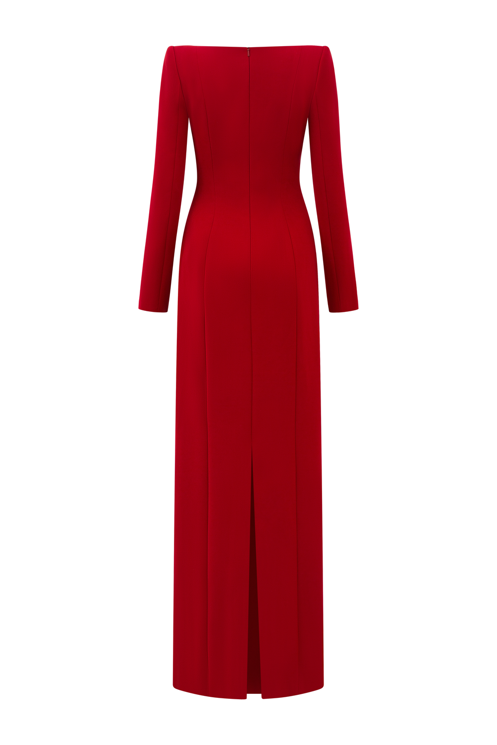 Square Neck Crystal Embellished Straight Dress